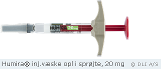 Humira® inj.væske opl i sprøjte, 20 mg