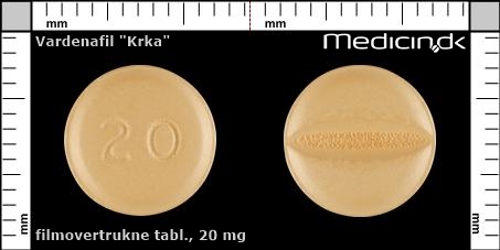 filmovertrukne tabletter 20 mg 
