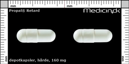 hårde depotkapsler 160 mg 