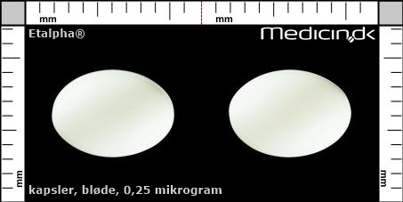 bløde kapsler 0,25 mikrogram 