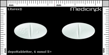 depottabletter 6 mmol Li+ 