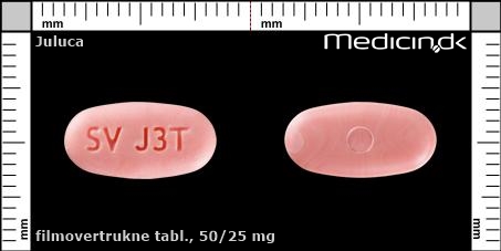 filmovertrukne tabletter 50/25 mg 