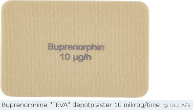 Buprenorphine "TEVA" depotplaster 10 mikrog/time