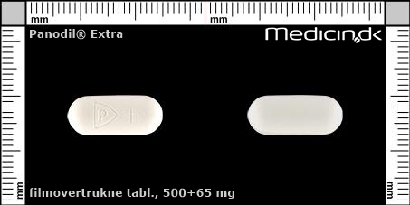 filmovertrukne tabletter 500+65 mg 