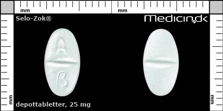 depottabletter 25 mg 