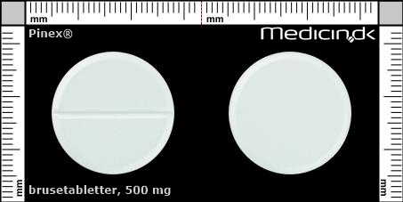 brusetabletter 500 mg 