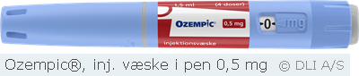 Ozempic®, inj. væske i pen 0,5 mg