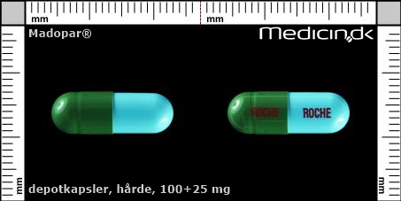 hårde depotkapsler 100+25 mg 
