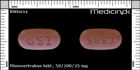 filmovertrukne tabletter 50/200/25 mg 