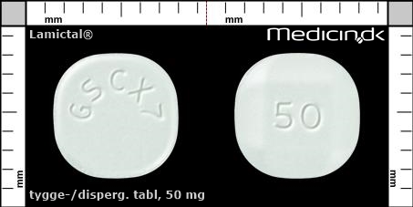 Tygge-/dispergibel tablet 50 mg 