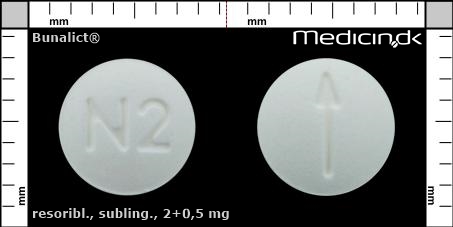 sublinguale resoribletter 2+0,5 mg 