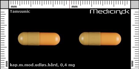 kapsler med modificeret udløsning 0,4 mg 