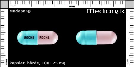 hårde kapsler 100+25 mg 