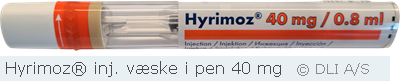 Hyrimoz® inj. væske i pen 40 mg