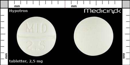 tabletter 2,5 mg 