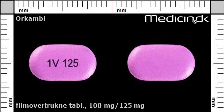 filmovertrukne tabletter 100 mg/125 mg 