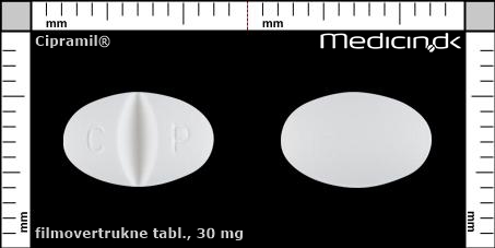 filmovertrukne tabletter 30 mg 