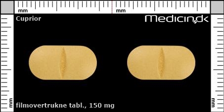 filmovertrukne tabletter 150 mg 