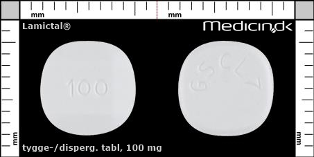 Tygge-/dispergibel tablet 100 mg 