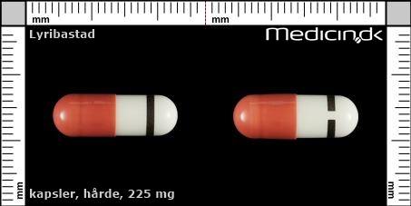 hårde kapsler 225 mg 