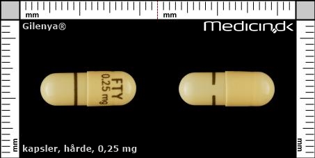 hårde kapsler 0,25 mg 