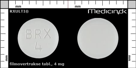 filmovertrukne tabletter 4 mg 