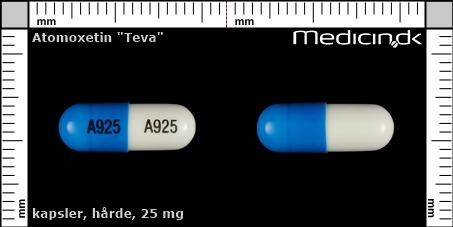 hårde kapsler 25 mg 