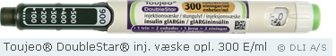 Toujeo® DoubleStar® inj. væske opl. 300 E/ml