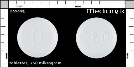 tabletter 250 mikrogram 