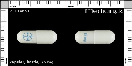 hårde kapsler 25 mg 