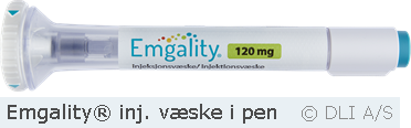 Emgality® inj. væske i pen