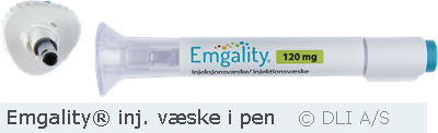 Emgality® inj. væske i pen