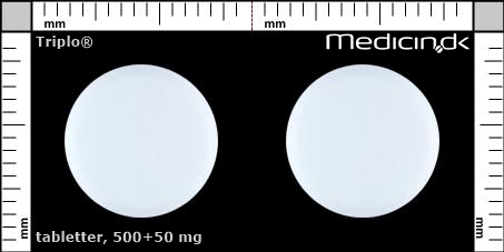 tabletter 500+50 mg 