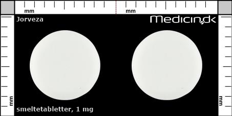 smeltetabletter 1 mg 