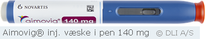 Aimovig® inj. væske i pen 140 mg