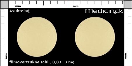 filmovertrukne tabletter 0,03+3 mg 