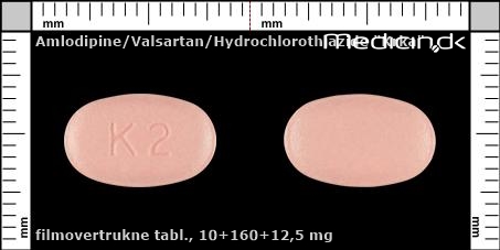 filmovertrukne tabletter 10+160+12,5 mg 