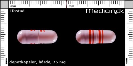 hårde depotkapsler 75 mg 