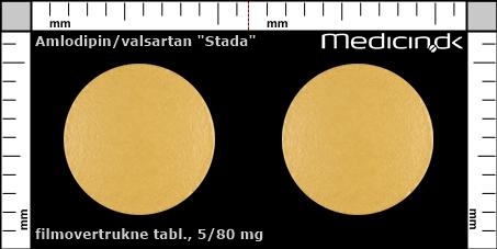 filmovertrukne tabletter 5/80 mg 