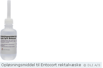 Opløsningsmiddel til Entocort rektalvæske