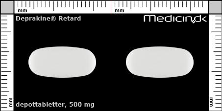 depottabletter 500 mg 
