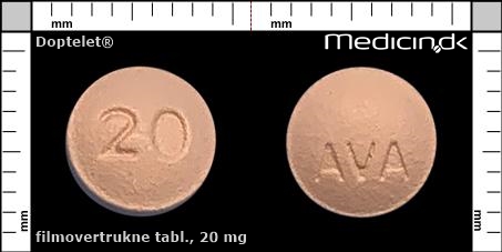 filmovertrukne tabletter 20 mg 