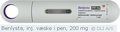 Benlysta, inj. væske i pen, 200 mg