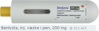 Benlysta, inj. væske i pen, 200 mg