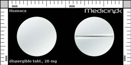 dispergible tabletter 20 mg 