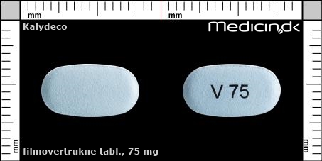 filmovertrukne tabletter 75 mg 