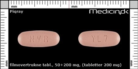 filmovertrukne tabletter 50+200 mg (tabletter 200 mg)