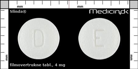 filmovertrukne tabletter 4 mg 