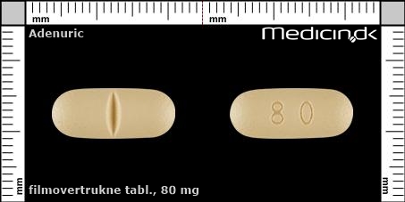filmovertrukne tabletter 80 mg 