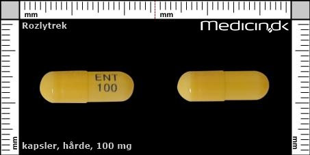hårde kapsler 100 mg 